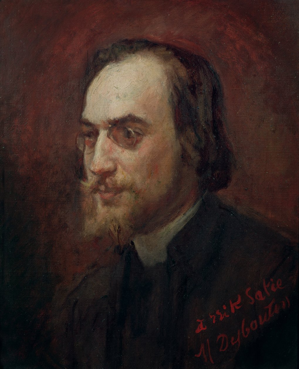 Erik Satie (1866-1925) alkotó: Marcellin Gilbert Desboutin