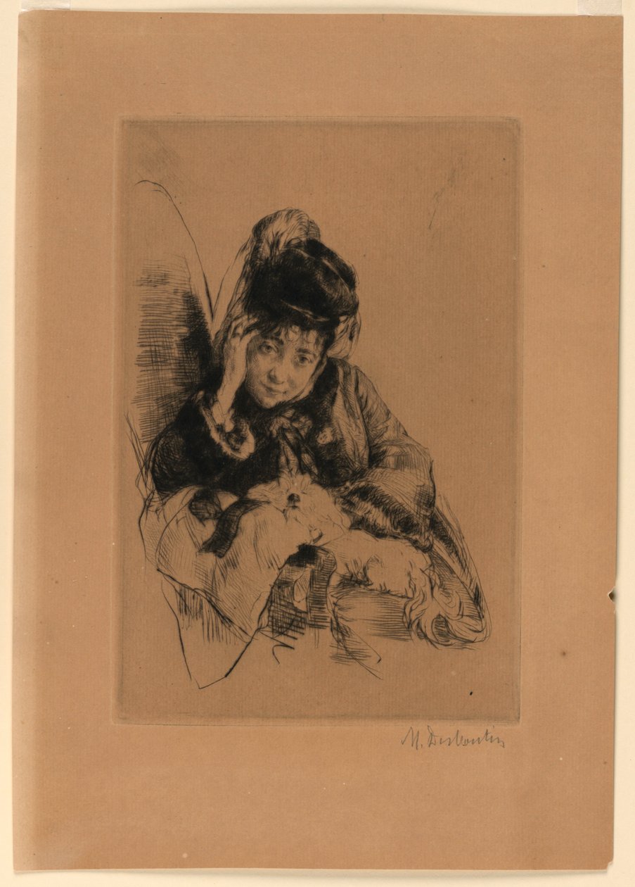 Madame Desboutin alkotó: Marcellin Desboutin