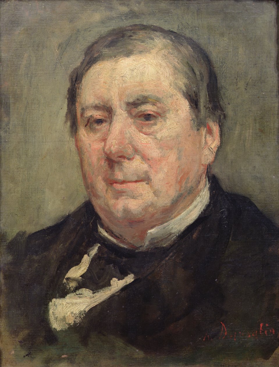Eugene Labiche (1815-1888) portréja (festmény) alkotó: Marcellin Gilbert Desboutin