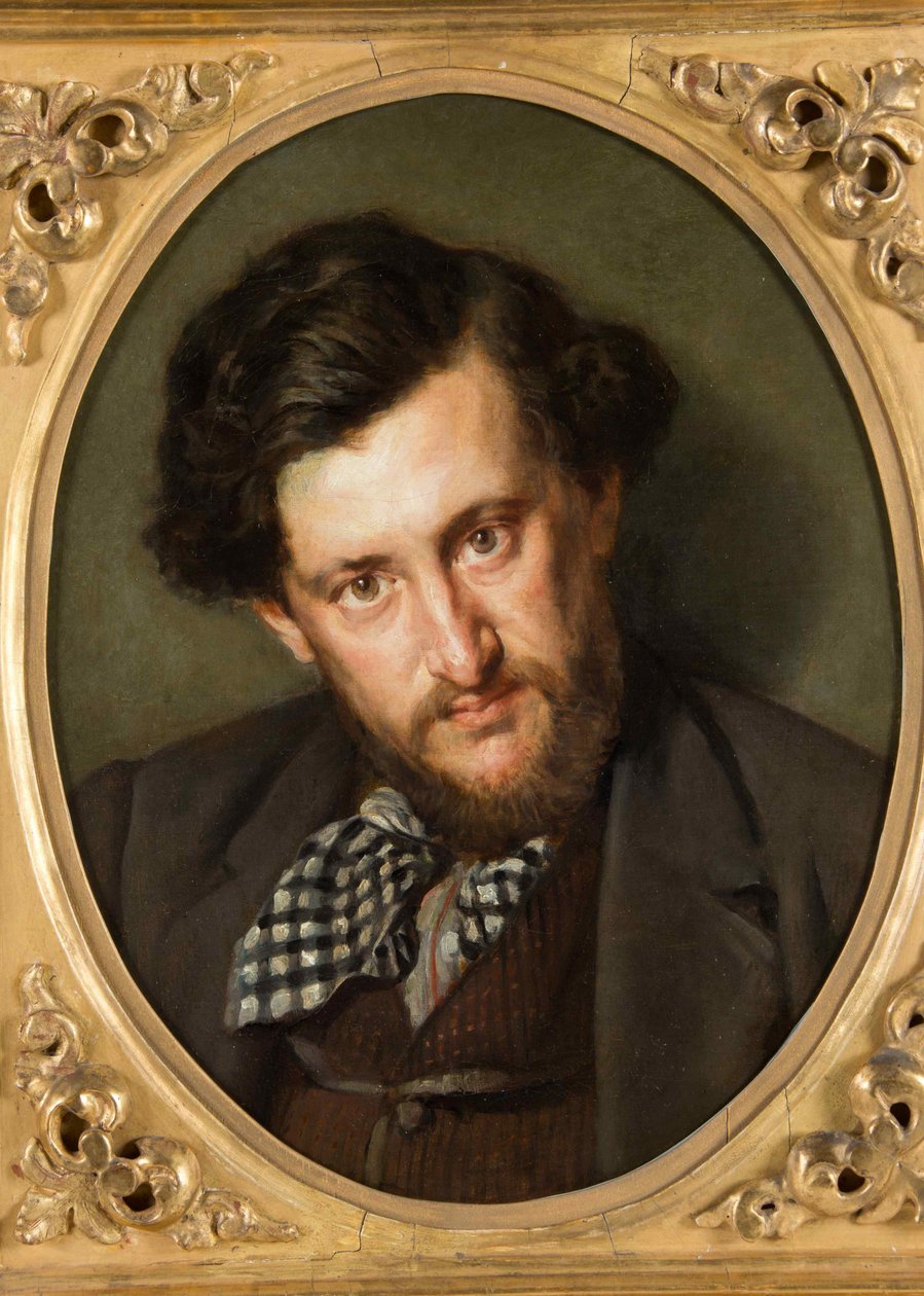 Georges Lafenestre portréja 1837-1919, 1865. alkotó: Marcellin Gilbert Desboutin