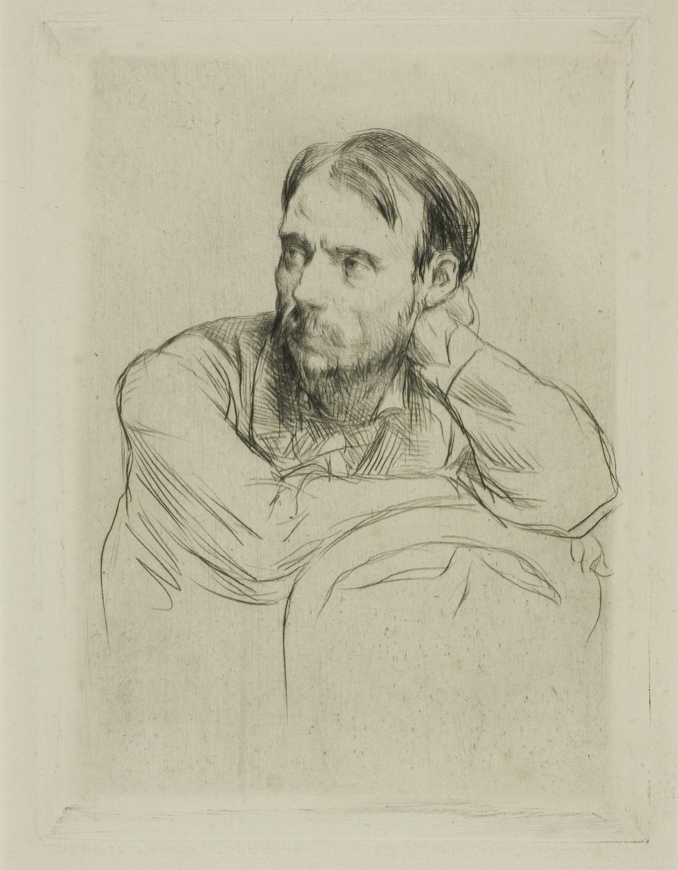 Renoir portréja alkotó: Marcellin Gilbert Desboutin