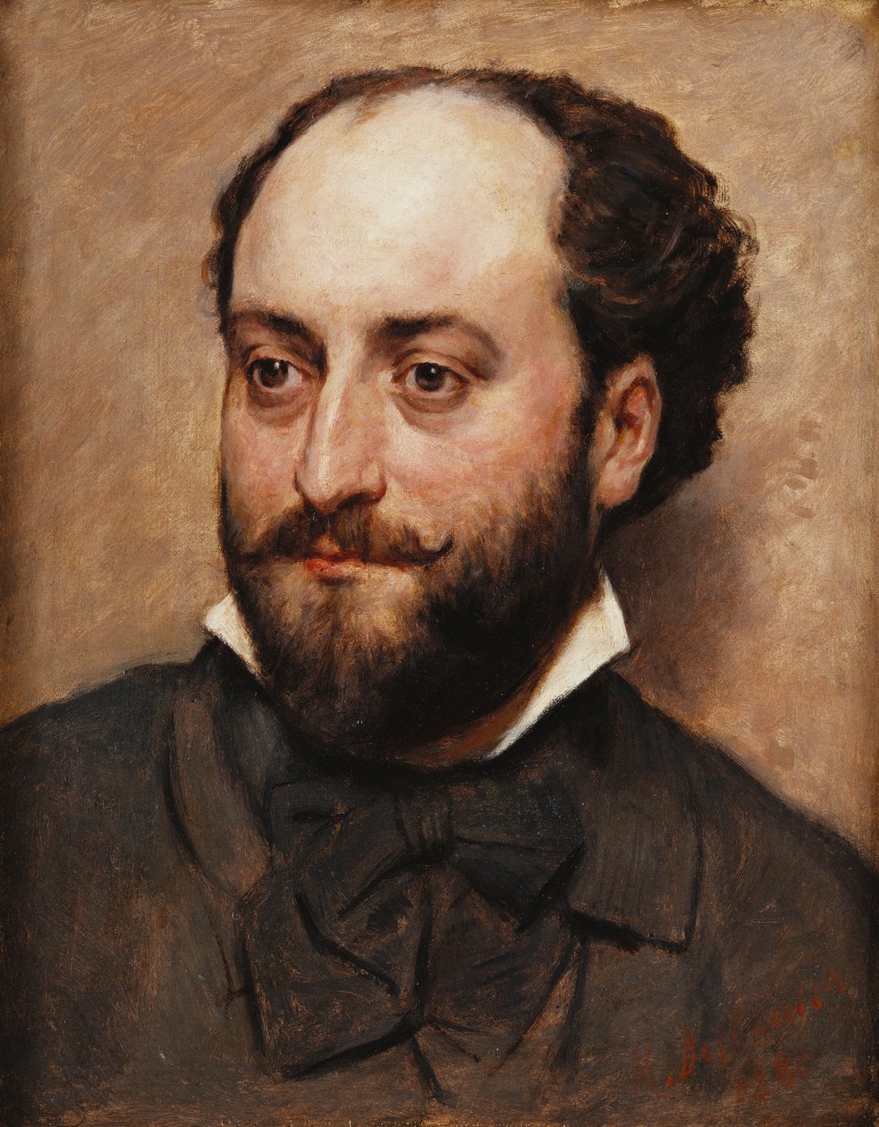 A festő barátja; L"Ami du Peintre, 1880 alkotó: Marcellin Gilbert Desboutin