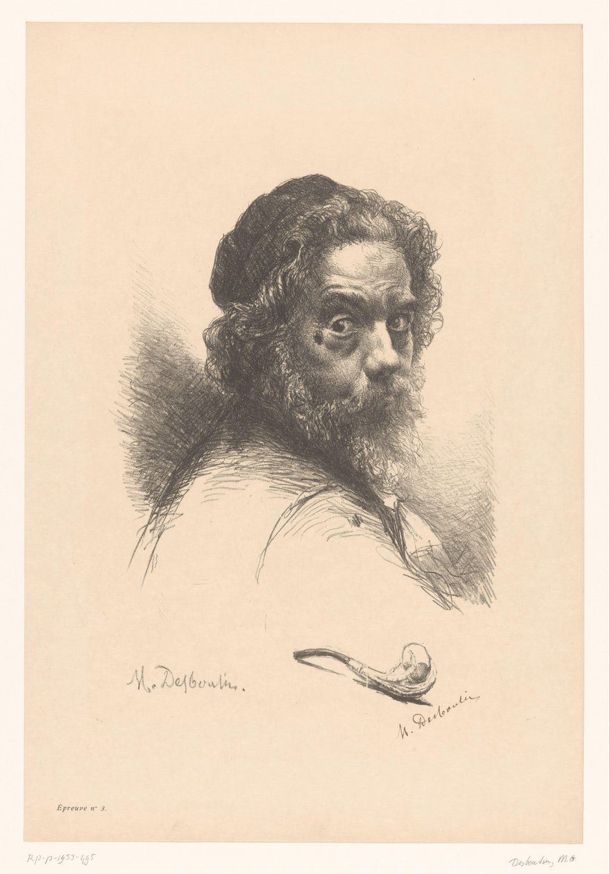 Önarckép alkotó: Marcellin Gilbert Desboutin