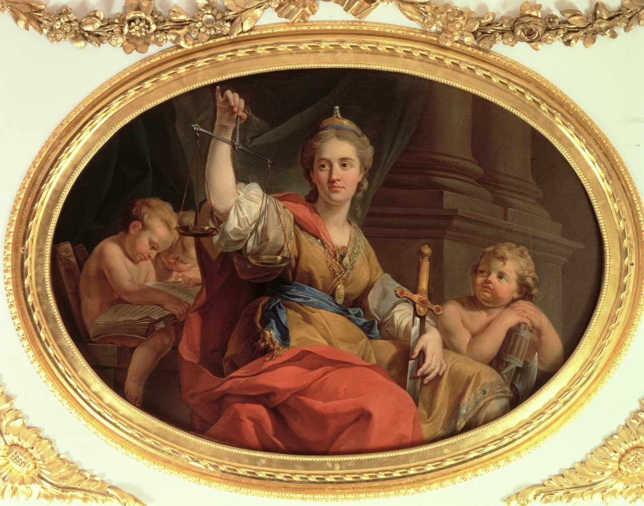 Igazságszolgáltatás, 1777 körül alkotó: Marcello Bacciarelli