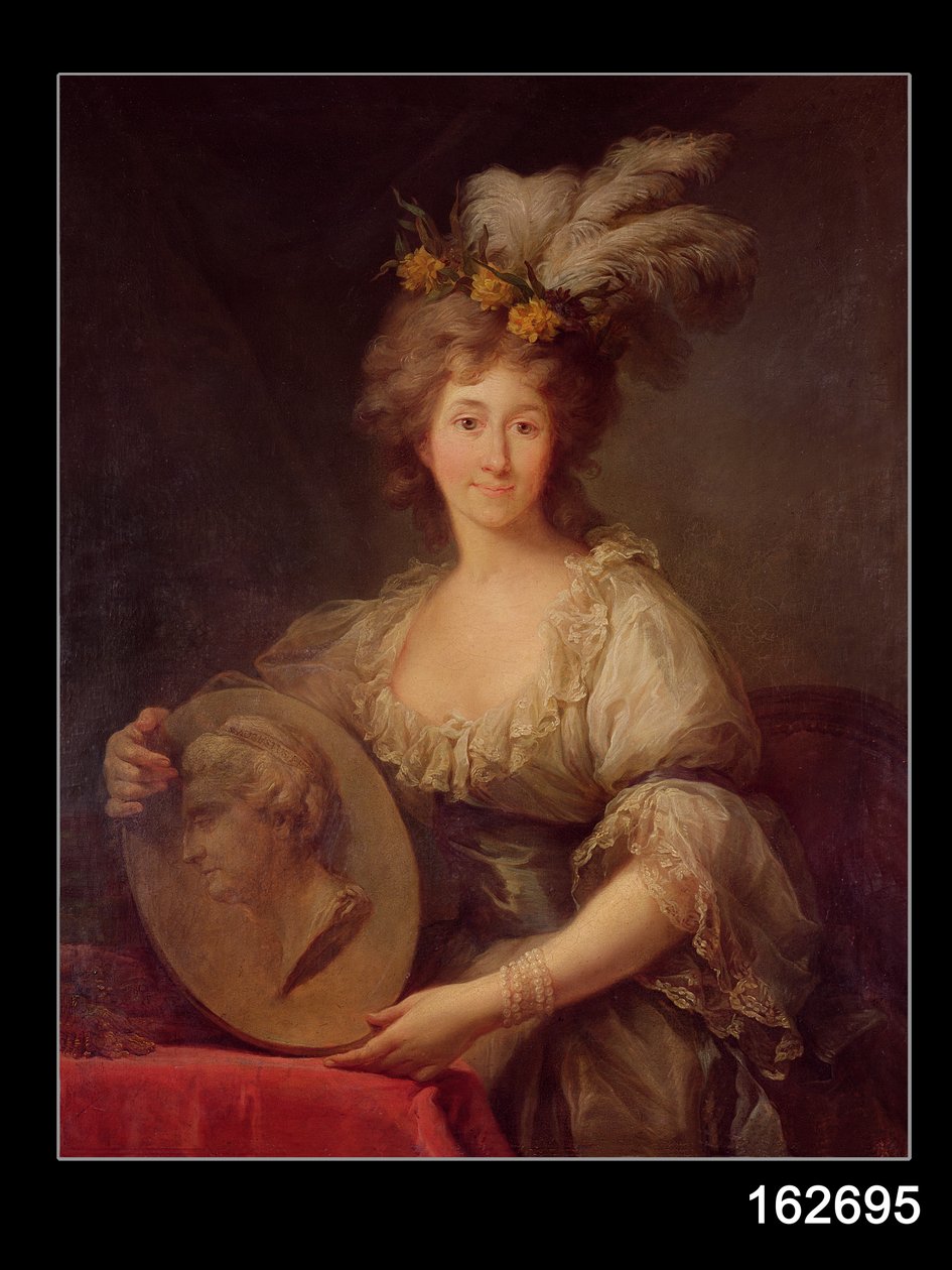 Anne Biron (1750-1850) Kurland hercegnő portréja, 1795 körül alkotó: Marcello Bacciarelli