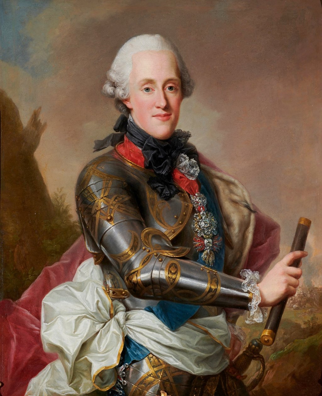 Lengyelül: Albert Kazimierz Sasko-Cieszyński alkotó: Marcello Bacciarelli