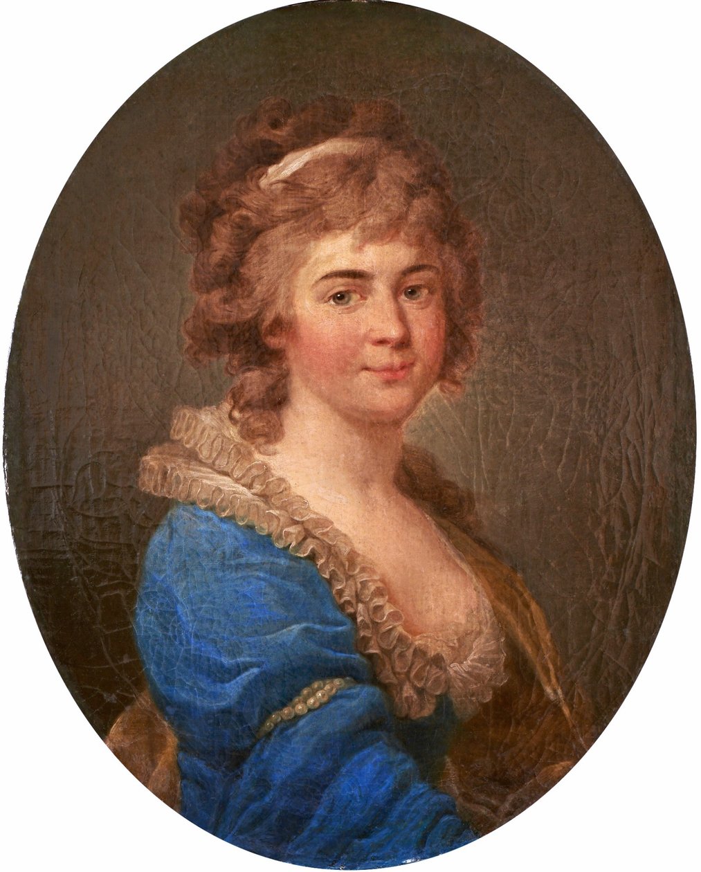 Helena Radziwiłł, született Przeździecka portréja alkotó: Marcello Bacciarelli