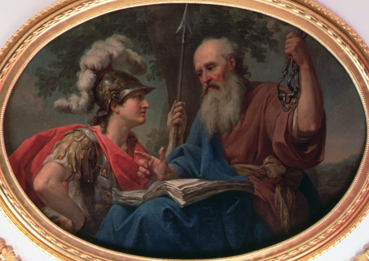 Wisdom, 1777 körül (olaj, vászon) alkotó: Marcello Bacciarelli