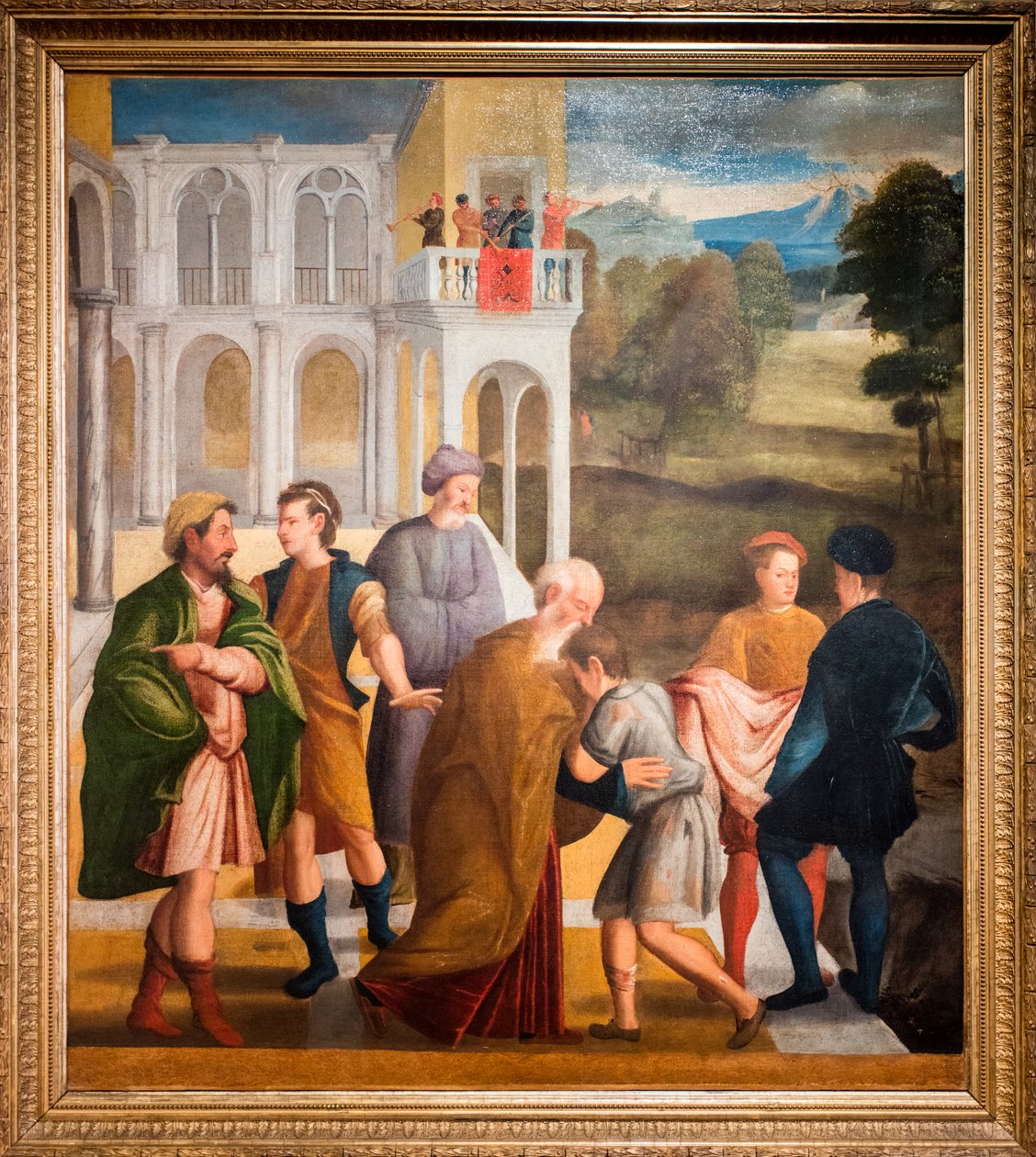 A tékozló fiú visszatérése alkotó: Marcello Fogolino