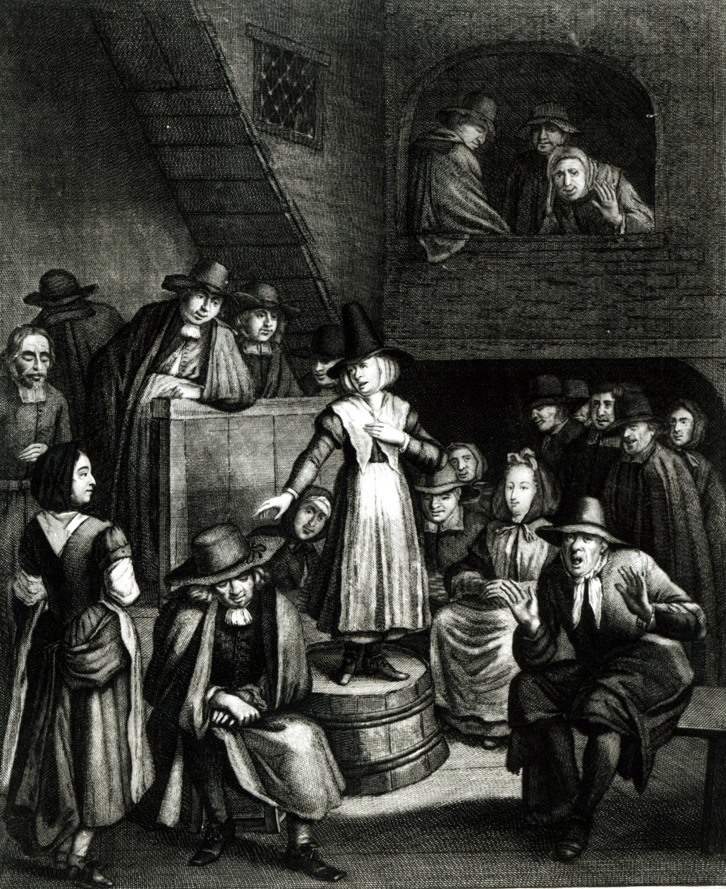 Quaker Találkozó, 1699 alkotó: Marcellus or Marcel Lauron