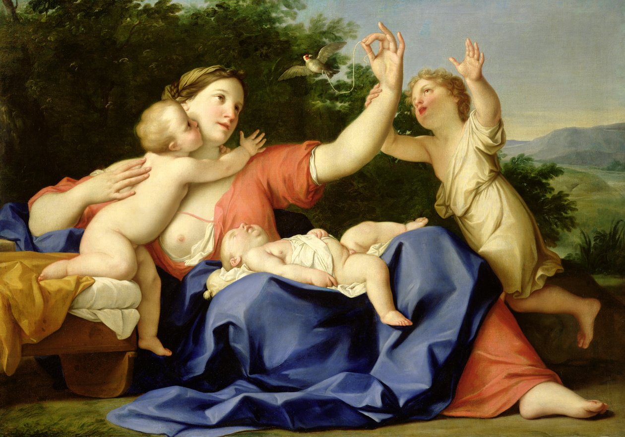 Jótékonyság, 1641 alkotó: Marcantonio Franceschini