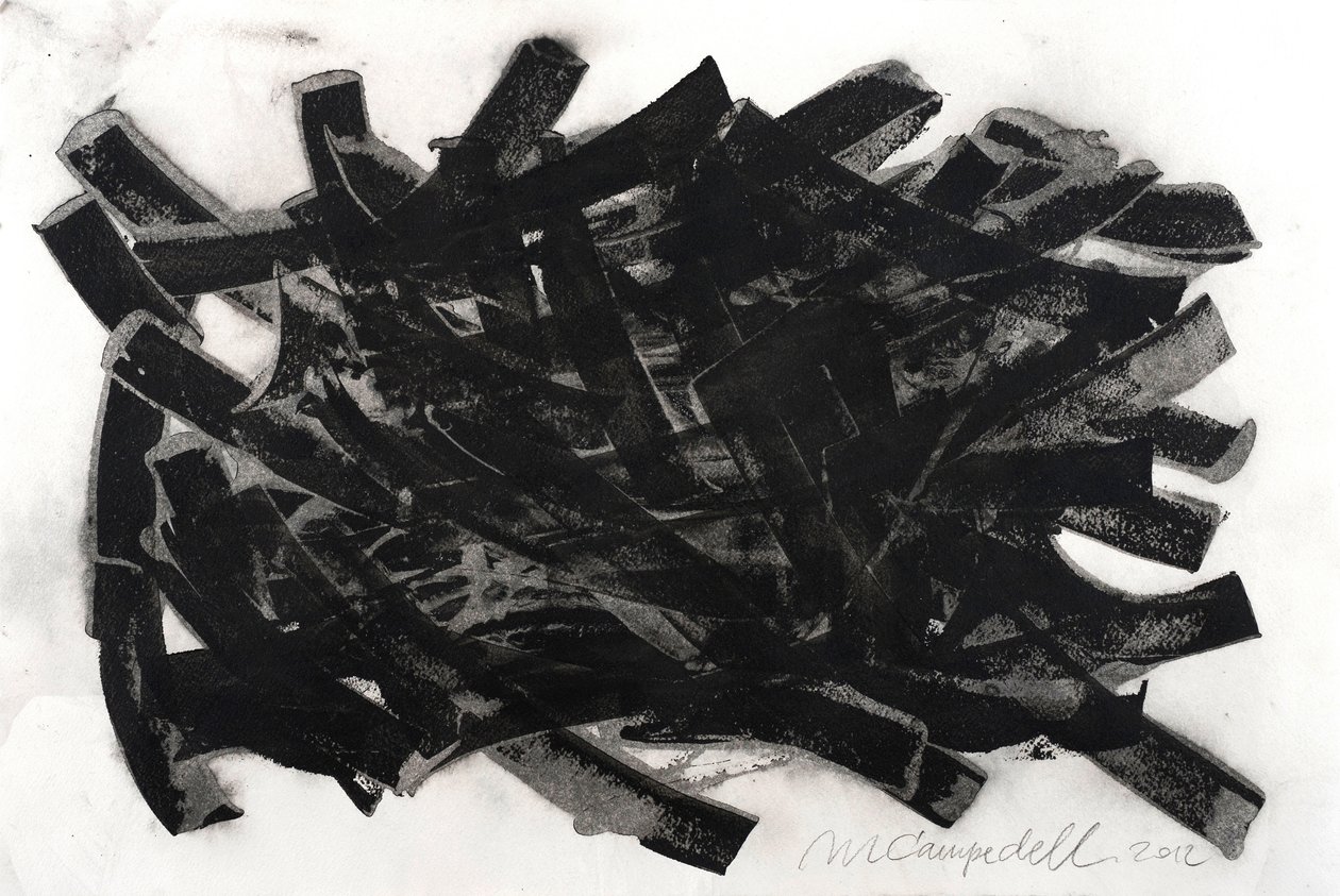 Saltus, 2012 (tinta, papír) alkotó: Marco Campedelli