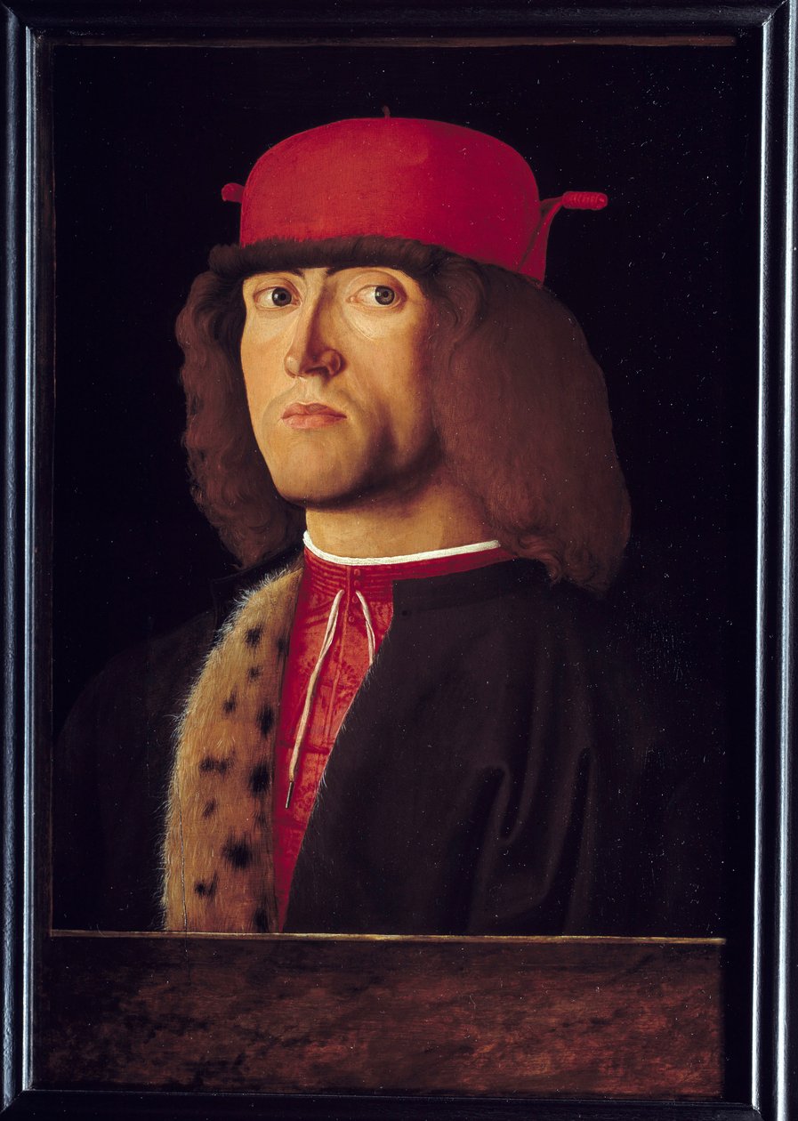 Marco Marziale (1440-1507) férfi portréja alkotó: Marco Marziale