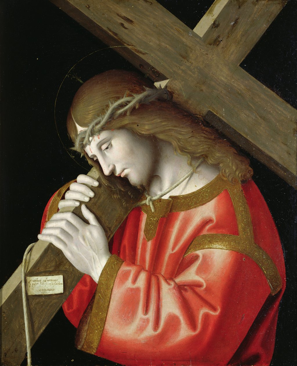 Krisztus hordozza keresztjét alkotó: Marco Palmezzano