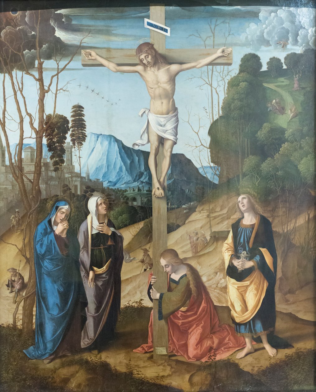 Keresztre feszítés alkotó: Marco Palmezzano