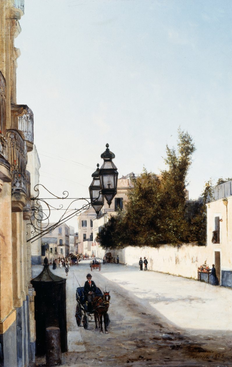 La Favorita in Portici (olaj, vászon) alkotó: Marco di Gregorio