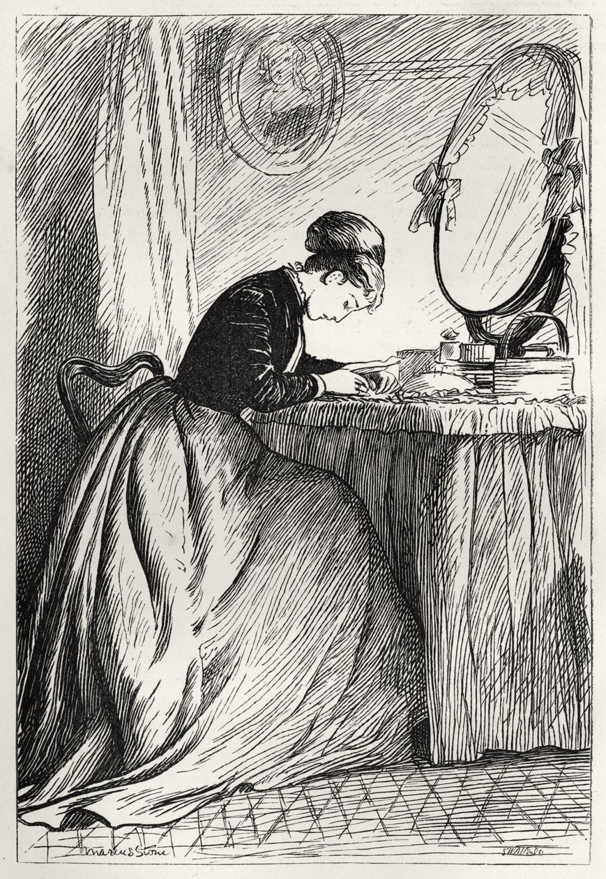 Anthony Trollope: Tudta, hogy igaza van című regénye alkotó: Marcus Stone