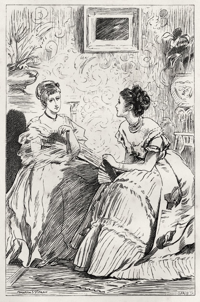 Anthony Trollope: Tudta, hogy igaza van című regénye alkotó: Marcus Stone