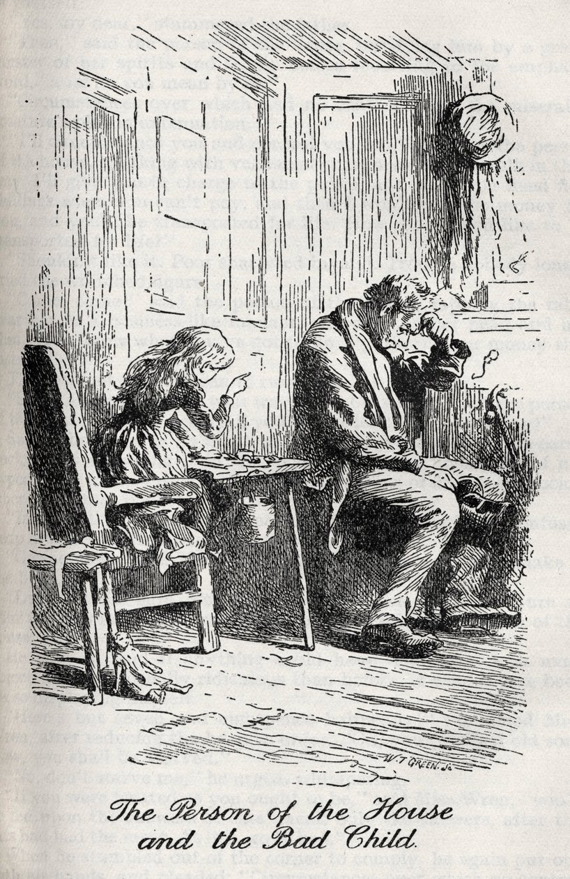 Charles Dickens „Közös barátunk”. alkotó: Marcus Stone