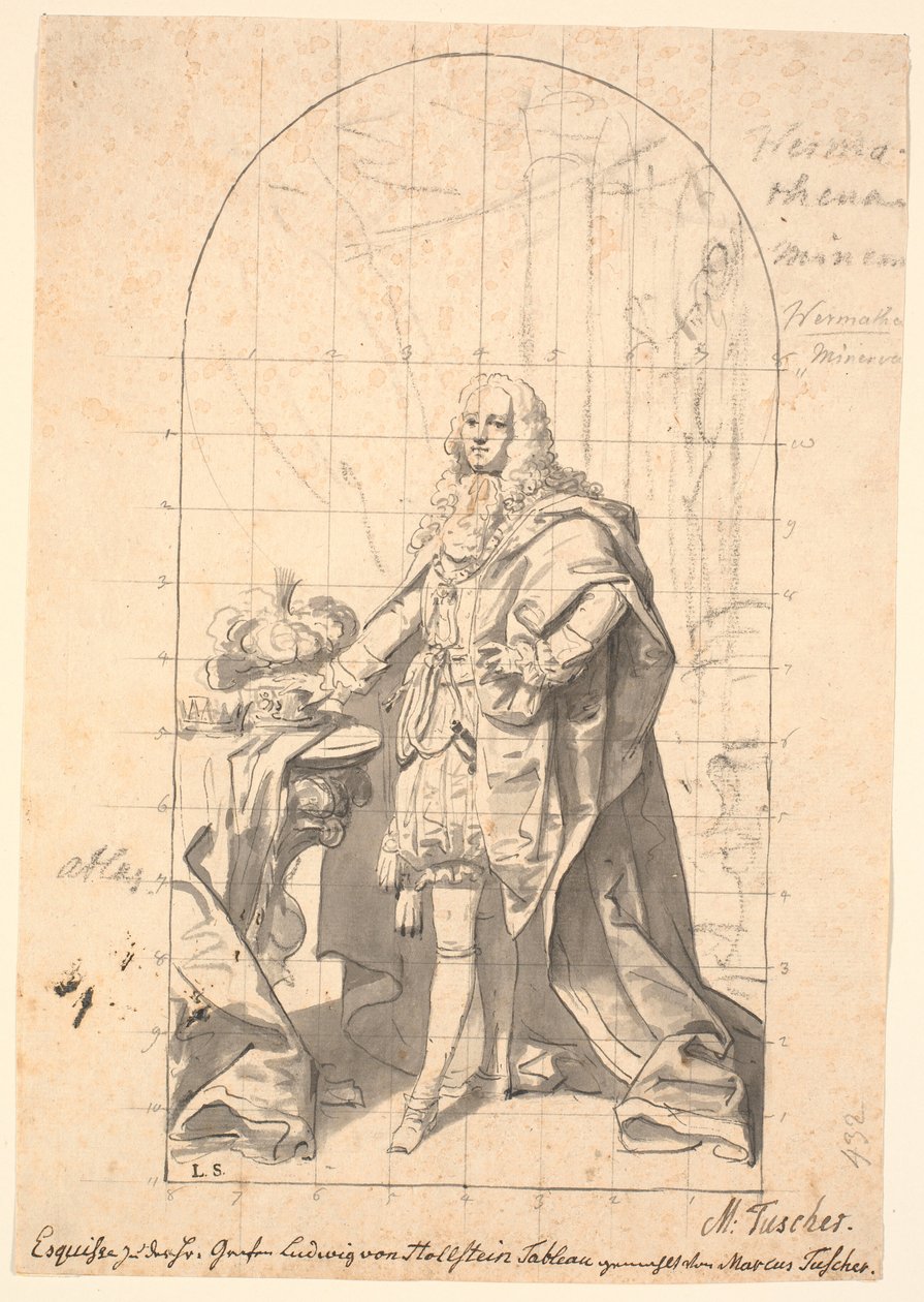Megyei gróf, titkos tanács J.L. Holstein alkotó: Marcus Tuscher