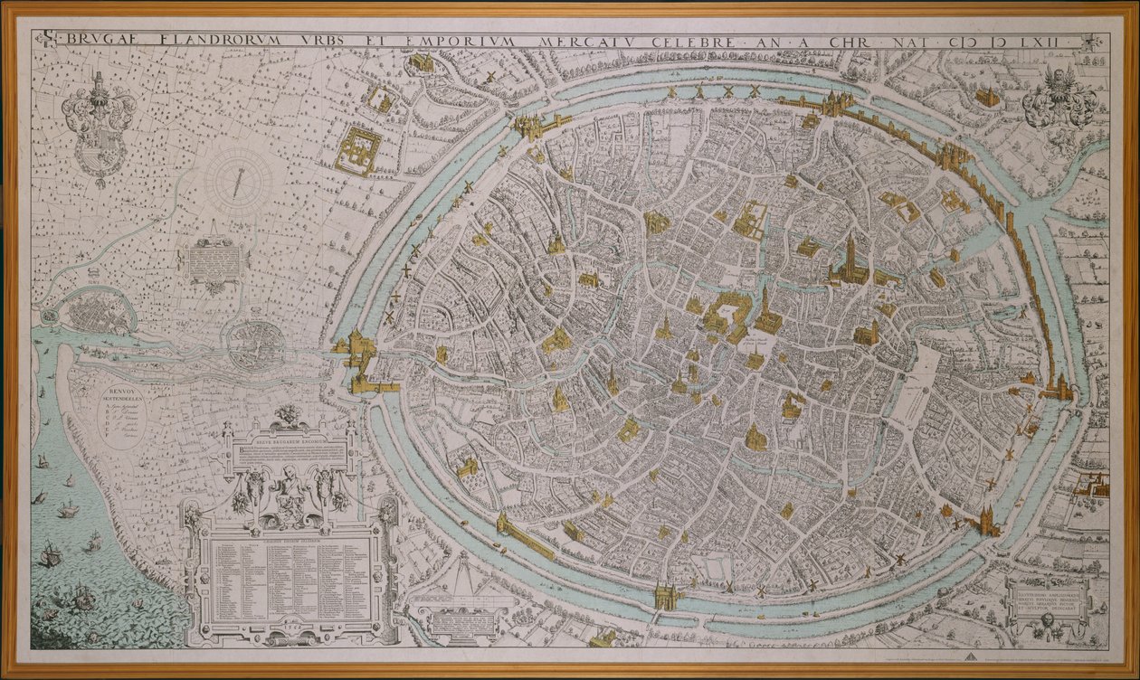 Brugge városa alkotó: Marcus the Elder Gheeraerts