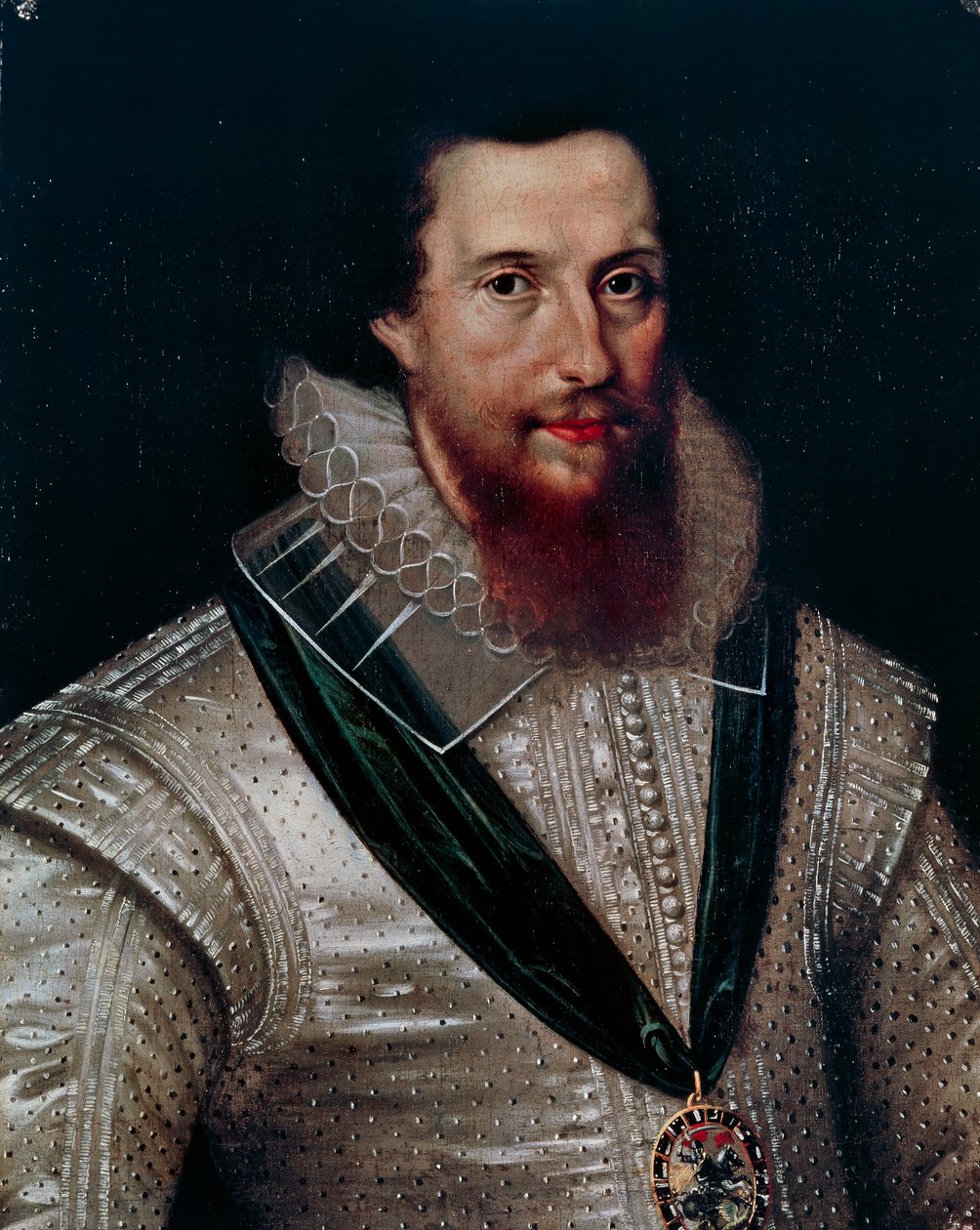 Robert Devereux (1566-1601), Essex grófjának portréja. alkotó: Marcus the Younger Gheeraerts