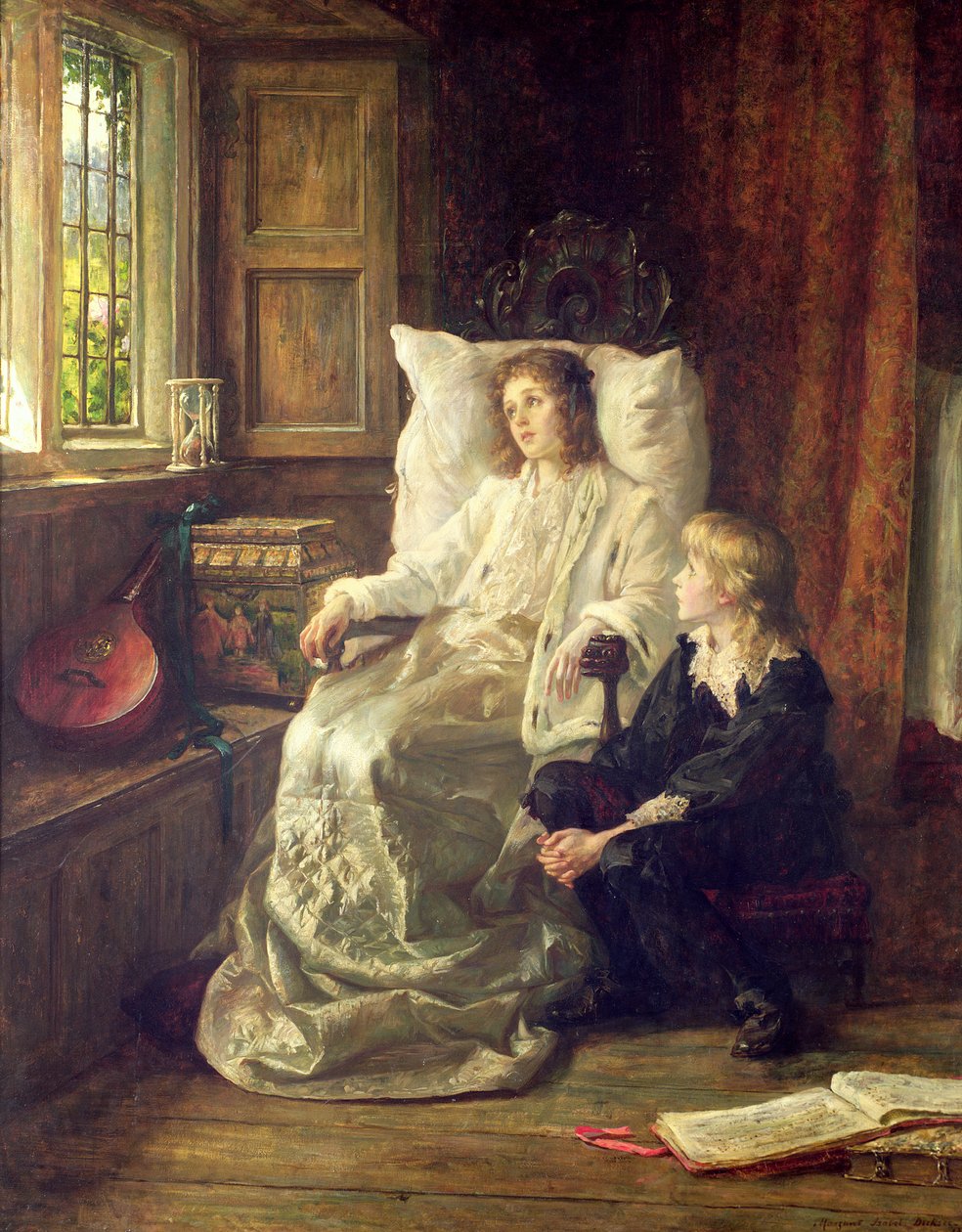 I. Károly gyermekei alkotó: Margaret Isabel Dicksee