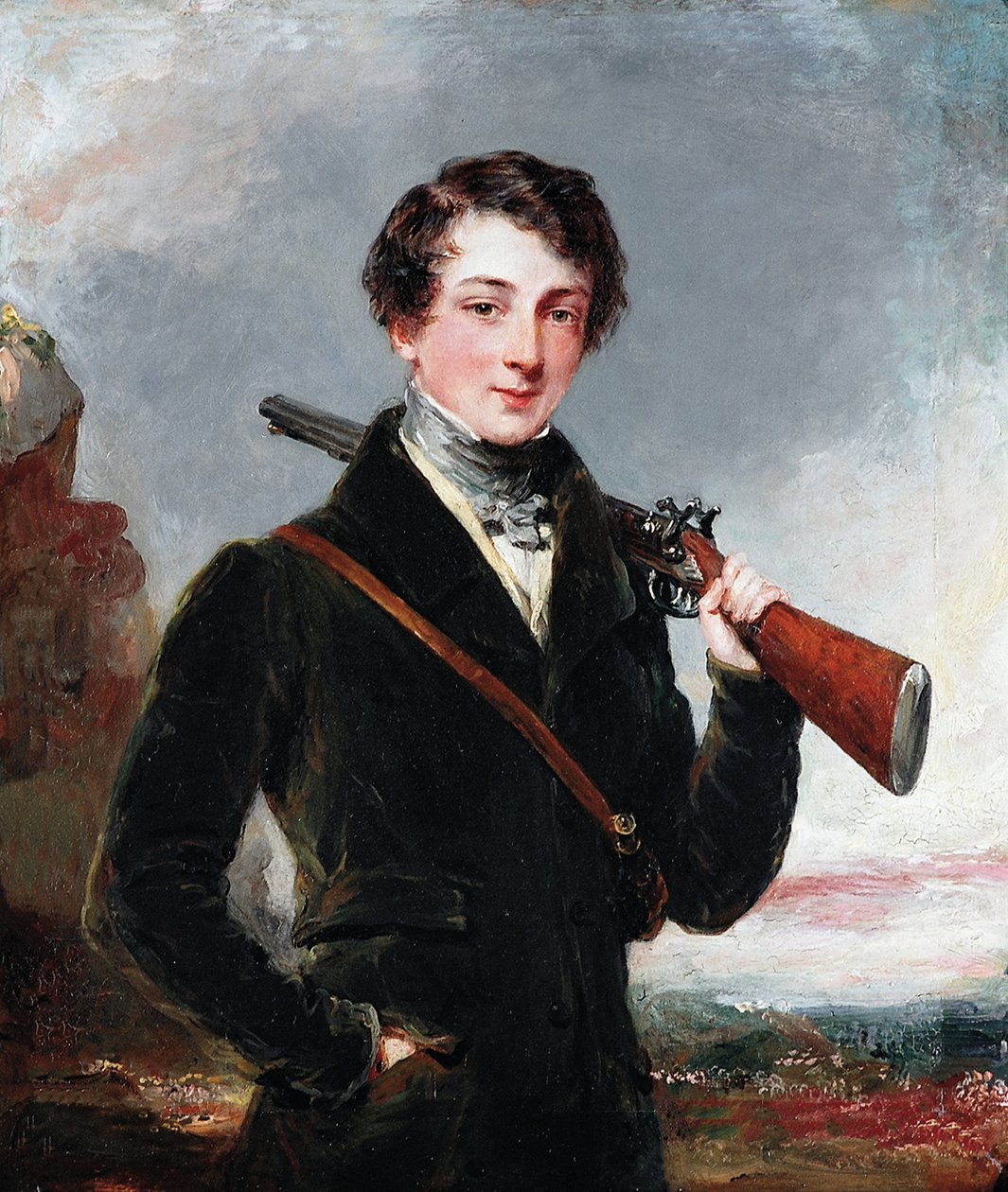Lord John Manners, később Rutland 7. hercege, 1835 körül alkotó: Margaret Sarah Carpenter
