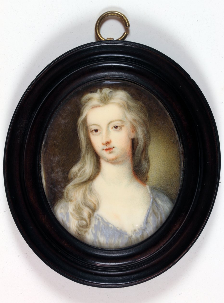 Lady Catherine (Katherine) Hyde, Queensberry hercegnője (zománc) alkotó: Margaret  Smith