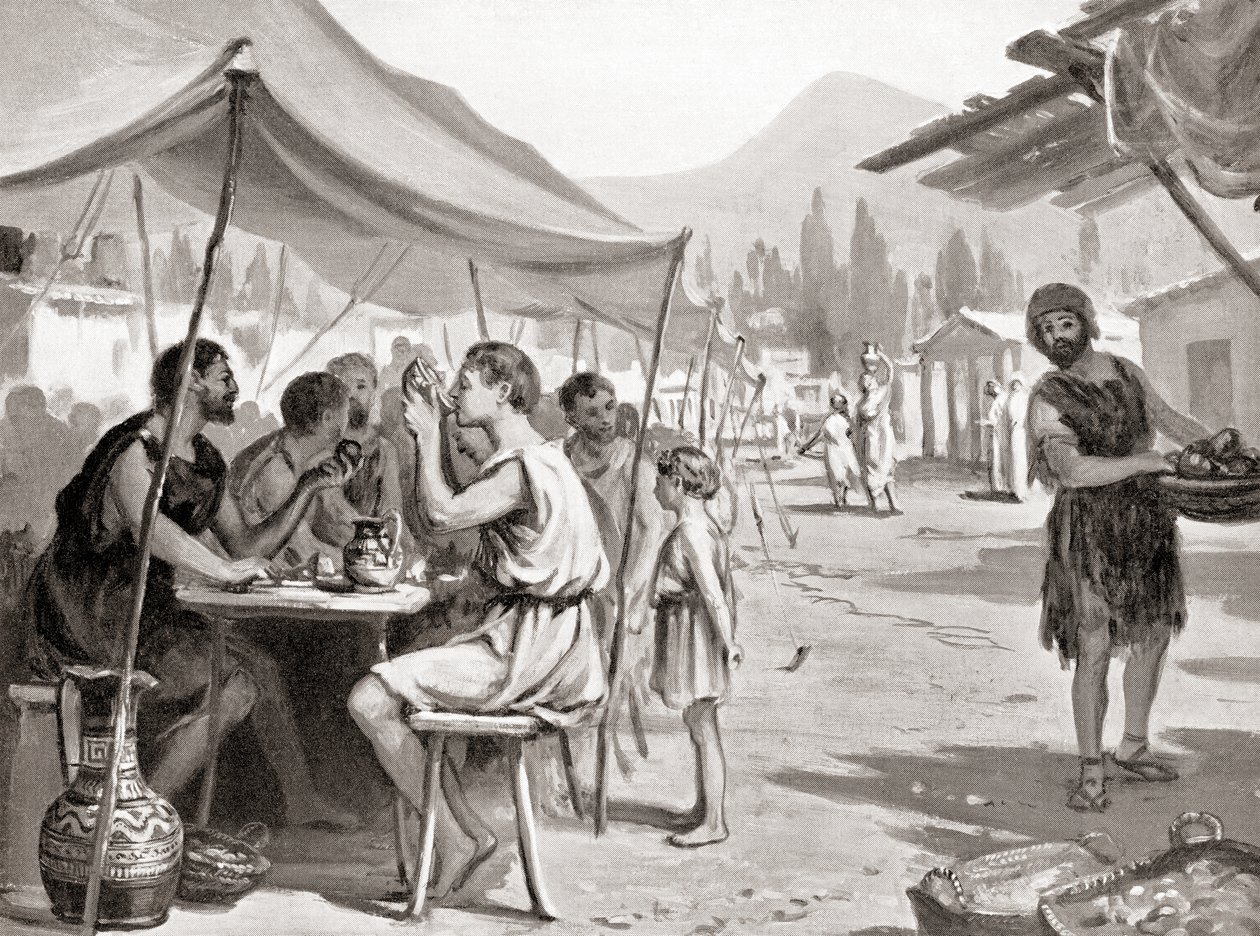 Lükurgosz, a spártai reformer egyik törvénye az volt, hogy senki sem étkezhet otthon vagy magányosan, Hutchinson