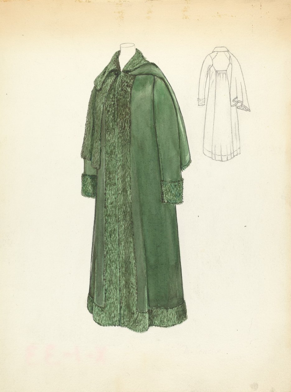 Női kabát, 19351942. alkotó: Margaret Concha