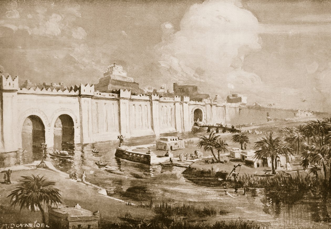 Babylon Restored, illusztráció a "Hutchinson