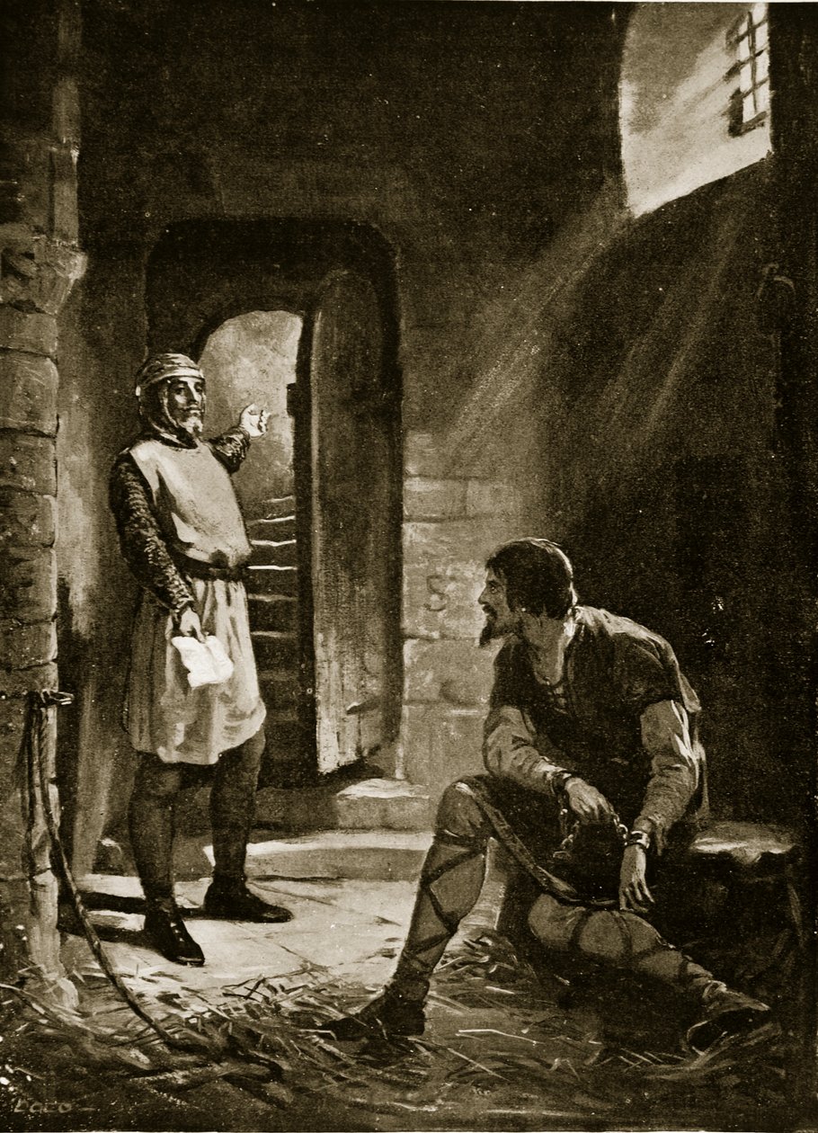 Stephen megkapja a szabadulási parancsot, illusztráció a "Hutchinson