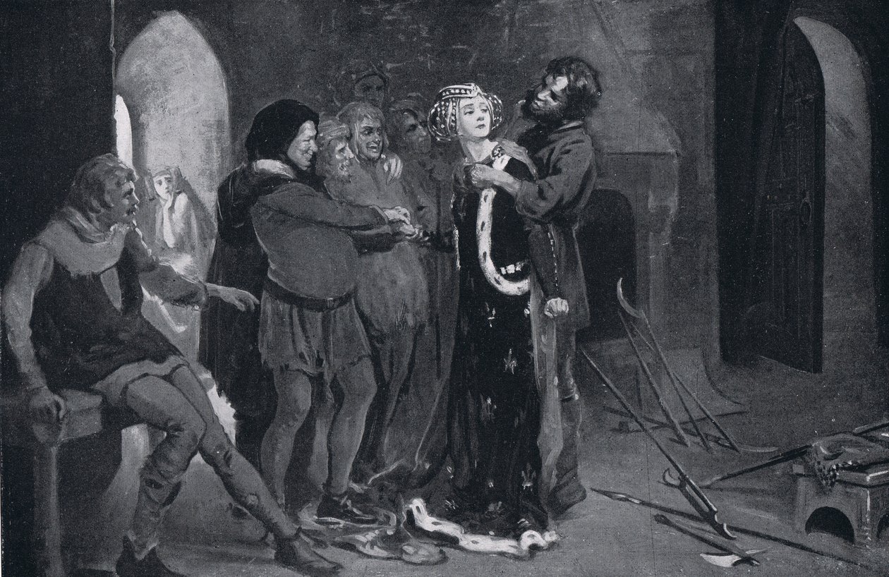 Kent szép leányát megcsókolták a felkelők Kr. u. 1381. alkotó: Margaret Dovaston