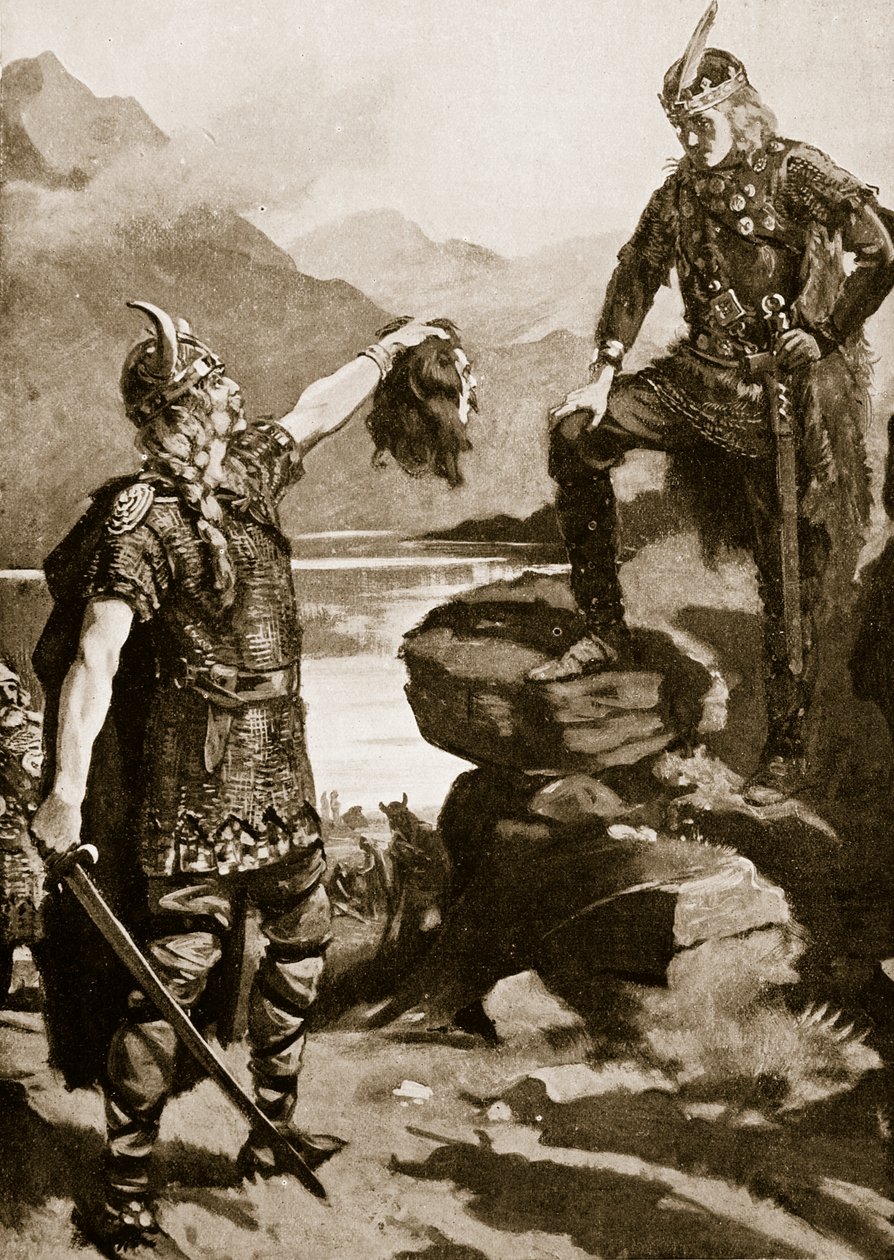 Donald Macwilliam feje, amelyet II. Sándornak ajándékoztak, illusztráció a "Hutchinson