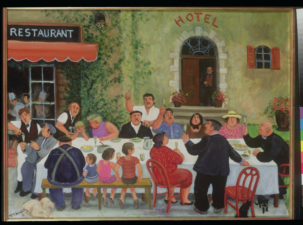 Ünnep (olaj, vászon) alkotó: Margaret Loxton
