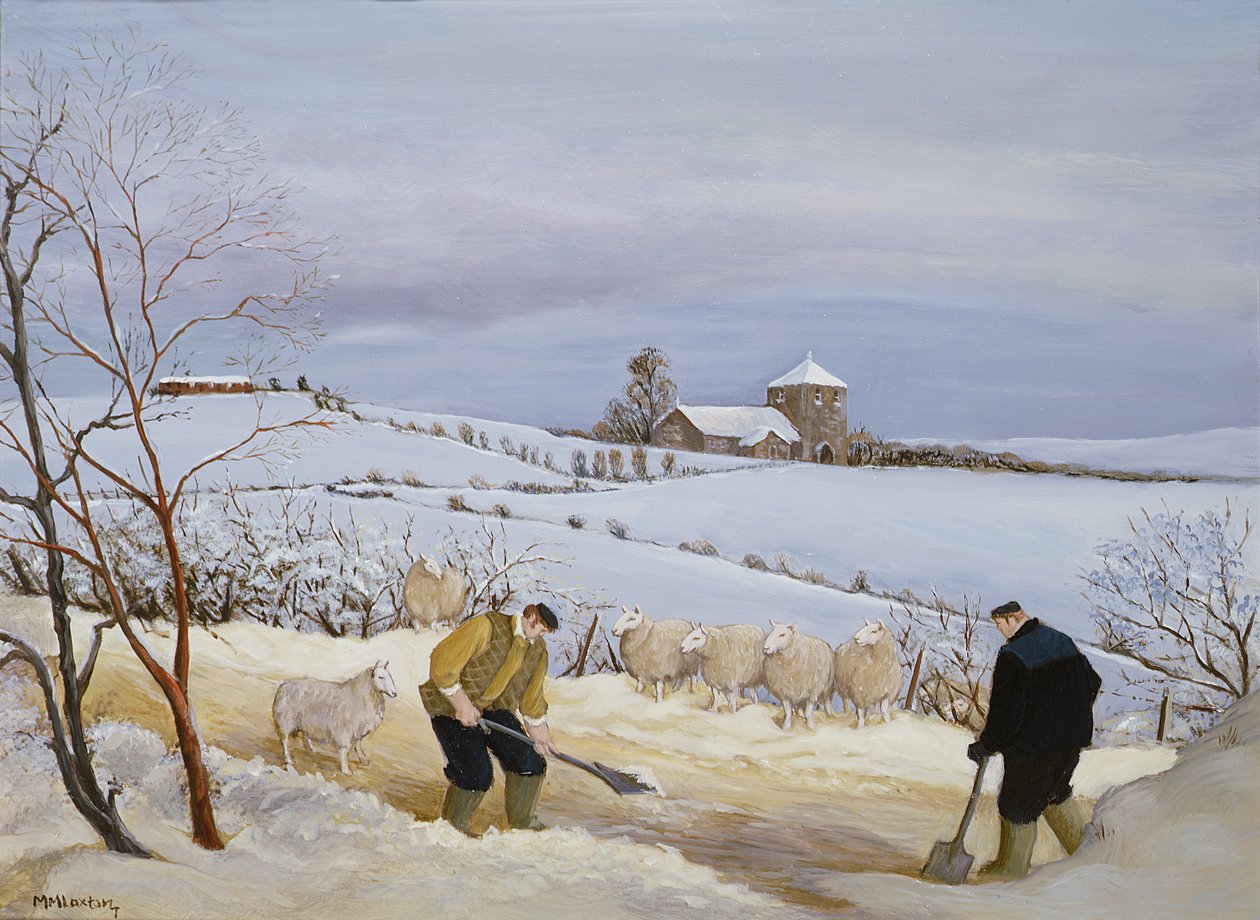 A hó eltakarítása alkotó: Margaret Loxton