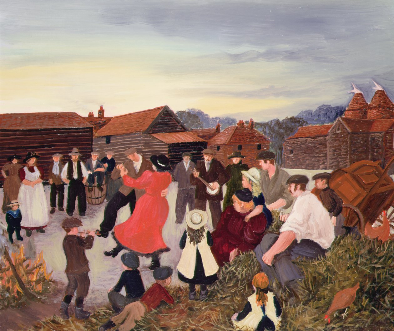 Hop Pickers Dance alkotó: Margaret Loxton