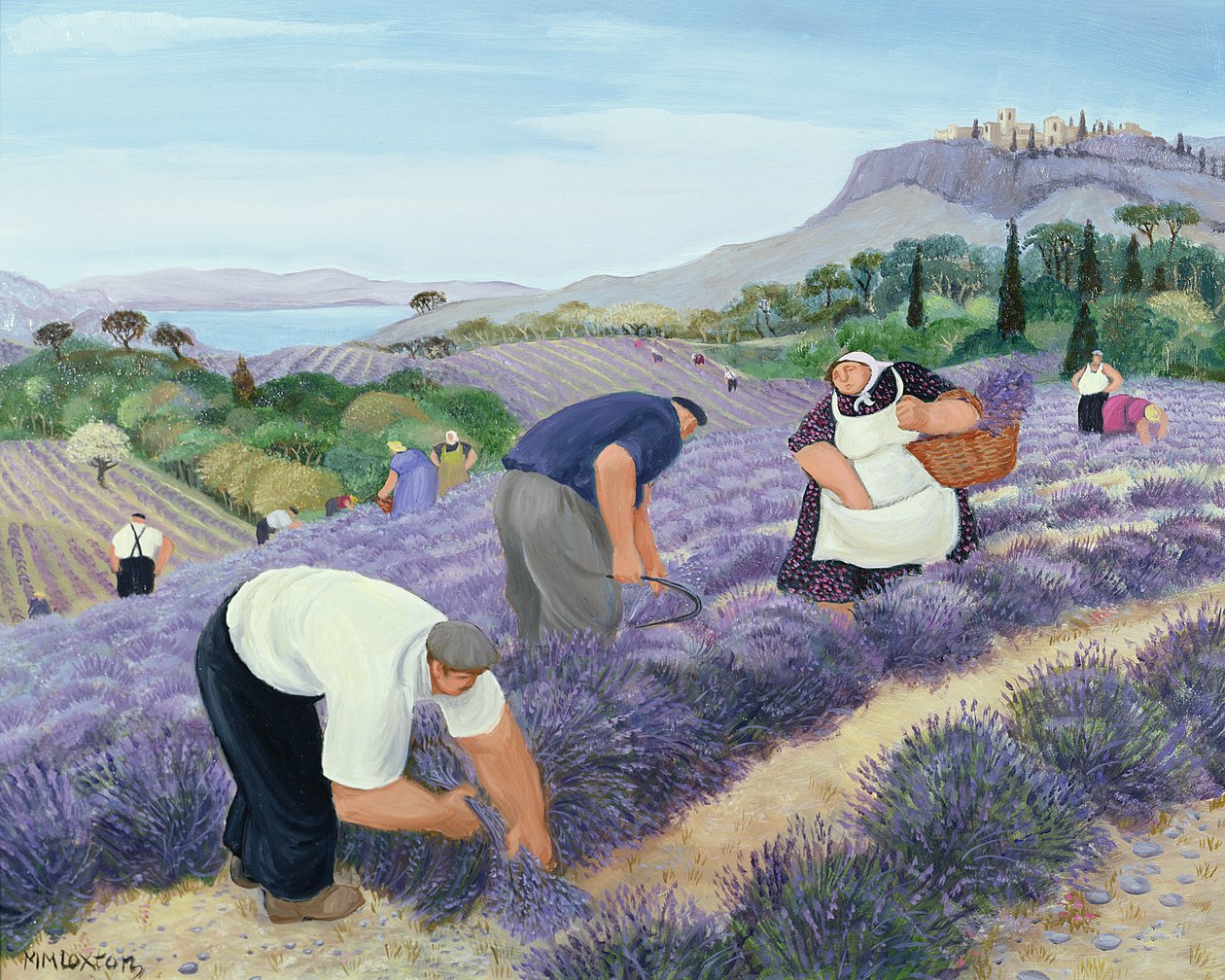 Levendula alkotó: Margaret Loxton