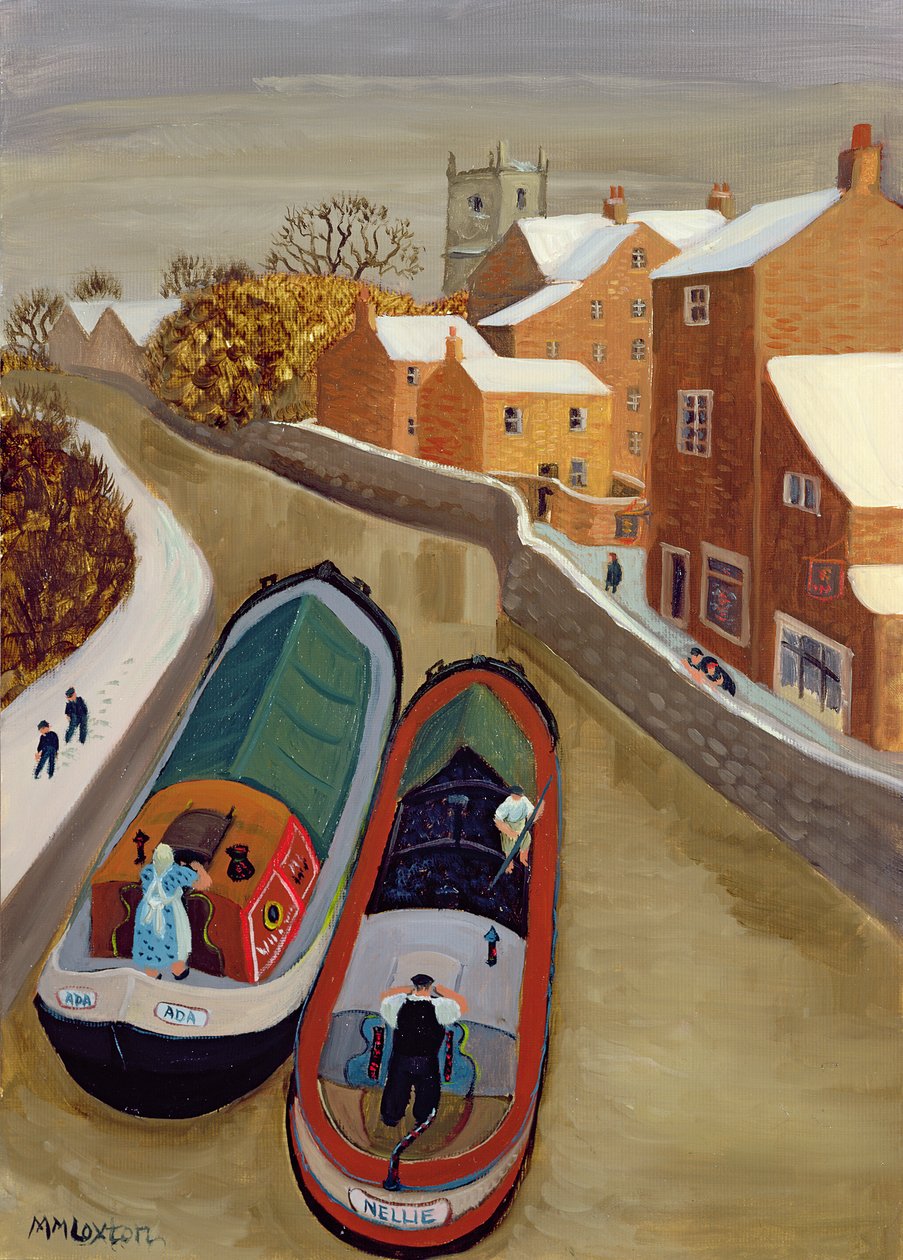 Keskeny csónakok alkotó: Margaret Loxton