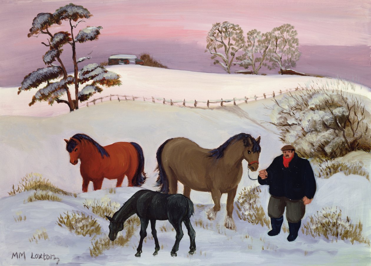 A cigány lova alkotó: Margaret Loxton