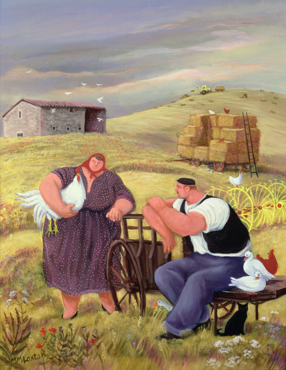 A hatalmas kakas alkotó: Margaret Loxton