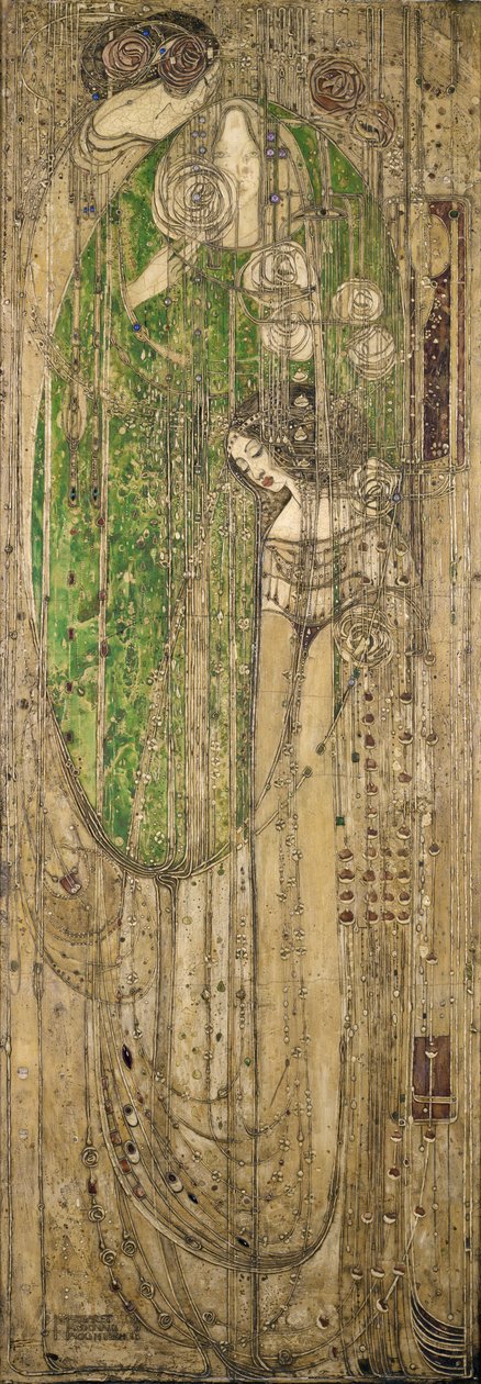 "Ó, ti mindnyájan, akik fűzfában jártok" alkotó: Margaret MacDonald Mackintosh