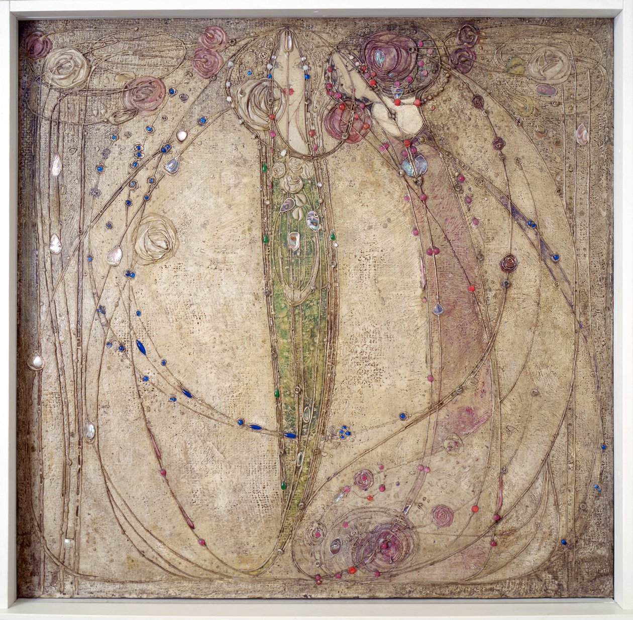 A fehér rózsa és a vörös rózsa alkotó: Margaret MacDonald Mackintosh