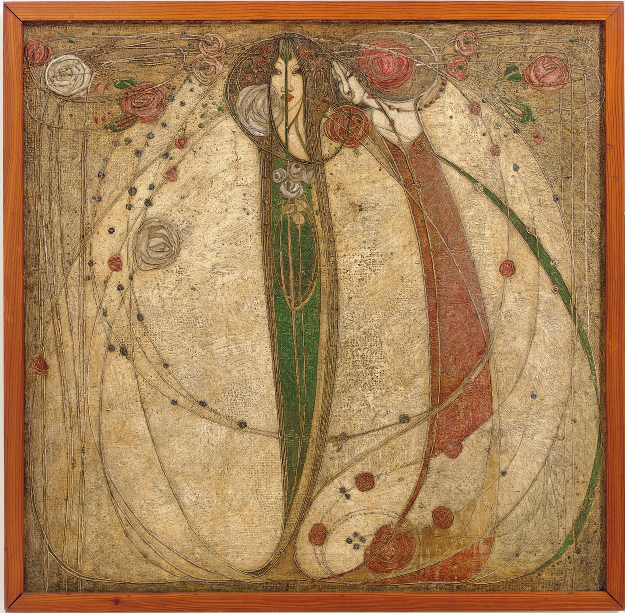 A fehér rózsa és a vörös rózsa alkotó: Margaret MacDonald Mackintosh