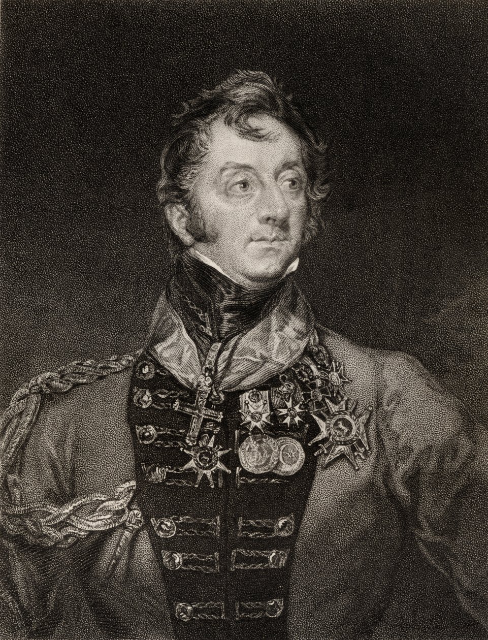 Sir Charles William Doyle (1770-1842) Thomas Hodgetts (fl.1801-46) metszete, 1827 alkotó: Margaret Sarah Carpenter