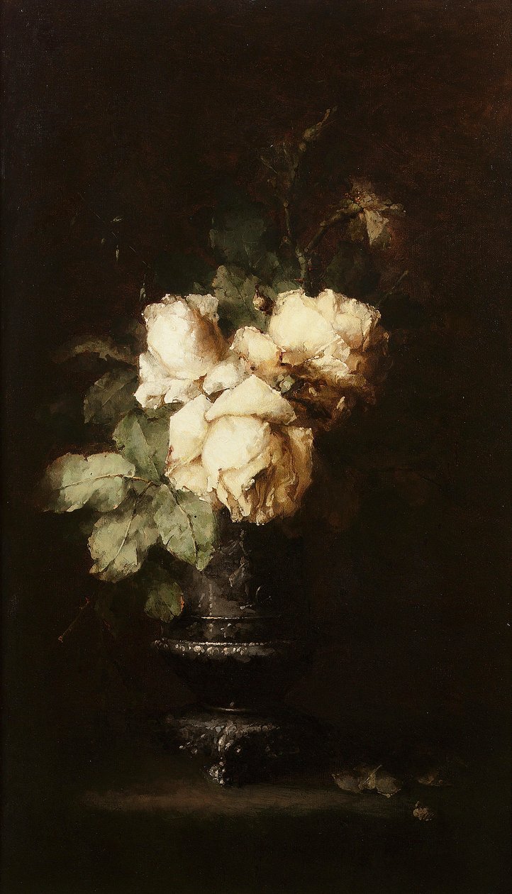 Margaret Roosenboom - Fehér rózsák alkotó: Margaretha Roosenboom