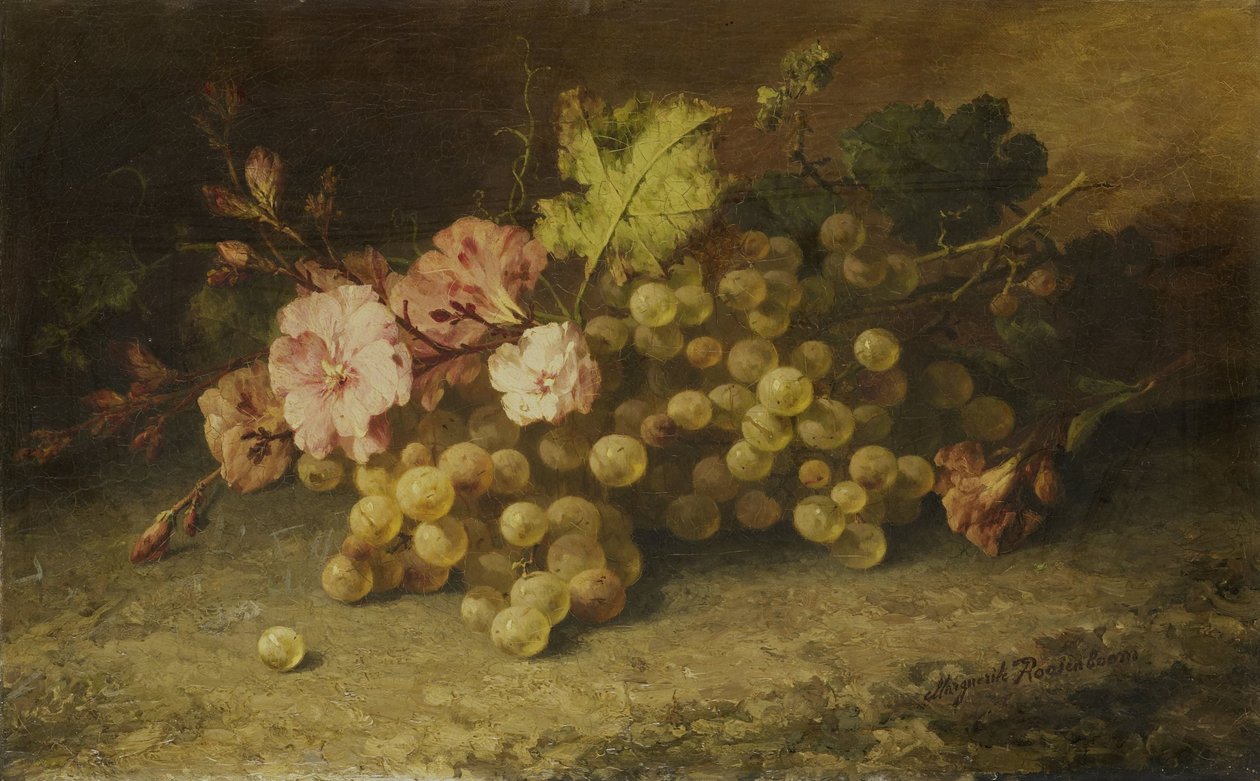 Csendélet szőlővel alkotó: Margaretha Roosenboom