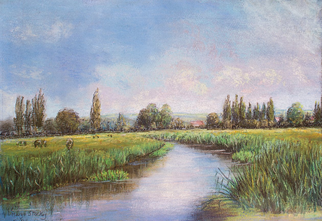 A mór, Cookham, 2000 (pasztell) alkotó: Margo Starkey