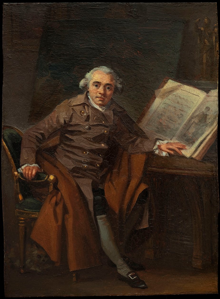 Jean-Jacques Lagrenée portréja 1739-1821, c. 1787. alkotó: Marguerite Gerard